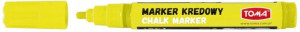 Marker kredowy Toma TO-292 okrągła 4.5mm żółty