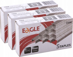 Zszywki specjalistyczne Eagle 23/8 3000szt srebrny