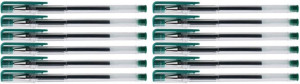 Pióro żelowe D.Rect 3006 0.5mm zielony x 12