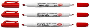 Marker suchościeralny Toma 270 czerwony x 3