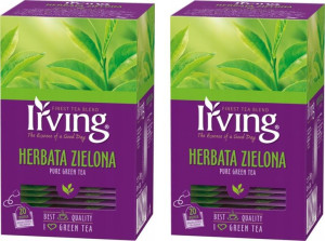 Herbata zielona Irving 20 kopert x 2