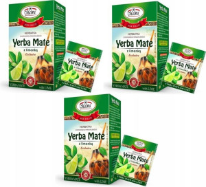 Herbata Malwa Yerba Mate z limonką 60szt x 2g