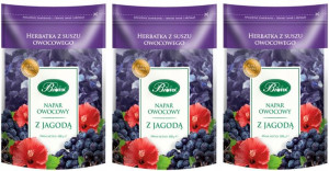 Herbata owocowa z suszu Bifix owoce jagody 300g