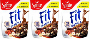 Sante Fit Granola Orzechy Kakao Bez Dodat Cukru X3