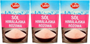 Sante Sól Himalajska Różowa 350g 100% Naturalna X3