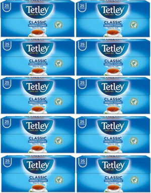 Herbata czarna w torebkach Tetley Classic 250szt