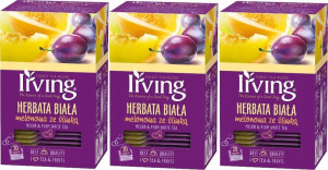 Herbata biała melonowa ze śliwką 20k Irving x 3