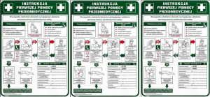 Instrukcja pierwszej pomocy przedmedycznej x 3