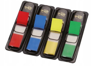 Zakładki samoprzylepne Post-it indeksujące 12x43mm