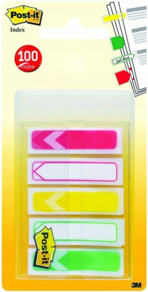 Zakładki priorytetyzujące Post-it Strzałki 100szt