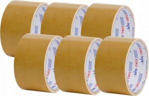 Taśma dwustronna Dalpo Euro-Tape 38x5m biały 6szt