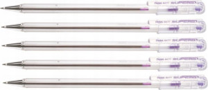 Długopis Pentel BK 77 0.7mm fioletowy x 5