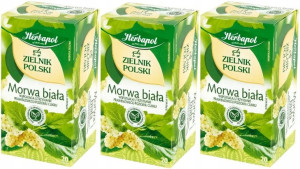Herbata ziołowa Zielnik Polski Herbapol morwa x3