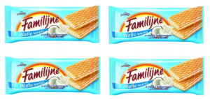 Wafle Familijne kokosowy 180g x 4
