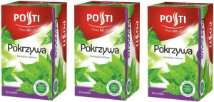 Herbata Posti Pokrzywa 20 torebek 28g x 3 szt
