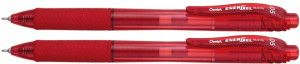 Cienkopis kulkowy BLN105 PENTEL EnerGel czerwon x2