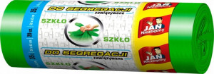 Worki Na Śmieci Szkło 35l 20 Szt Jan Niezbędny X3