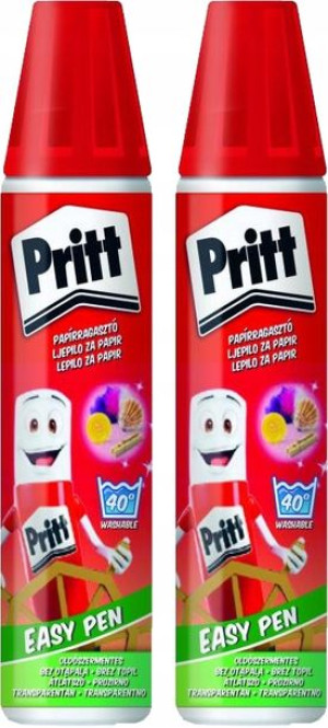 Klej w płynie PRITT EASY PEN 40g bezbarwny x 2 szt