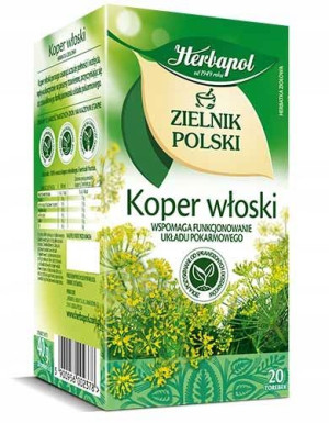 Herbata Herbapol Koper Włoski Zielnik Polski Ex20