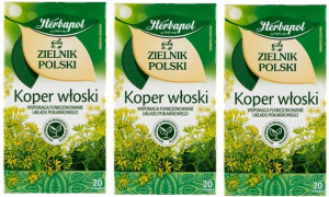 Herbapol Zielnik Polski Koper włoski 20tb PAKIET