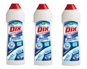 MLECZKO DO CZYSZCZENIA DIX z mikrogranulkami x3