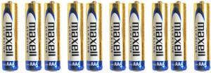Baterie alkaliczne MAXELL AAA R3 MOCNE PAKIET