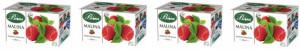 Herbata w torebkach Bifix Classic malina 20szt x 4