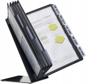 Stojak na reklamy ulotki informacje 10 paneli