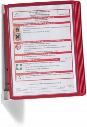 Zestaw Prezenter Vario Wall 5 A4 Durable 555103