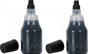 Tusz do pieczątek Noris 25ml bezolejowy czarny x2