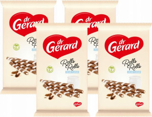 Rurki waflowe Dr Gerard Rolls Rolls Cream Zebra x4