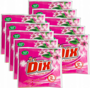 Kostka do WC z koszyczkiem kwiaty wiosenne 35g x10