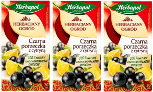 Herbapol herbata owocowa Czarna porzeczka x3