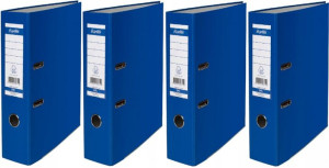 Segregator Bantex A4 niebieski pojemny XXL x 4