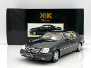 Mercedes-Benz 600 SEC 140 1992 Anthracite KK-Scale 1:18