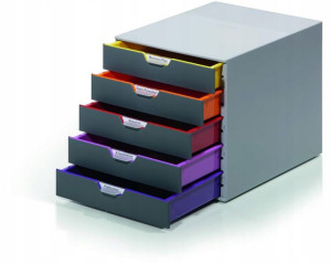 Pojemnik na dokumenty Durable VARICOLOR 5 szuflad