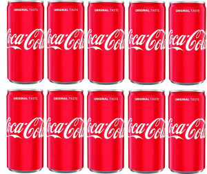 Coca-Cola 0,2 l puszka x 10