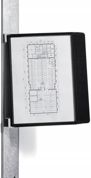Durable Zestaw 10 paneli informacyjnych na ścianę