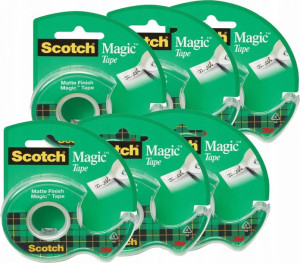 Scotch Magic Taśma Biurowa Matowa X 6