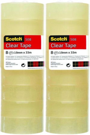 Taśma samoprzylepna ekonomiczna Scotch 16 sztuk