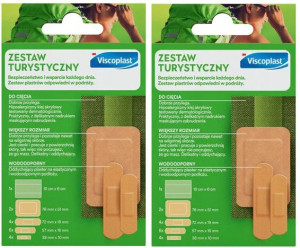 Plastry opatrunk Viscoplast różne rozmiary 34 szt