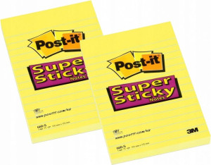 Karteczki samoprzylepne Post-it XXL 101x152mm 150k