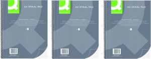 Kołonotatnik A4 80k w kratkę Q-Connect x 3 szt