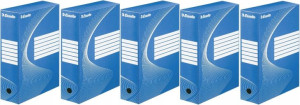 Pudło Esselte Standard 100mm niebieskie x 5