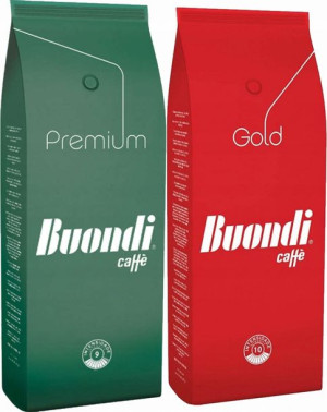 Buondi kawa 1xGold 1xPremium ziarna 2kg