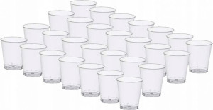 Kieliszki Bagstar 20ml 50szt przezroczysty 2 opak