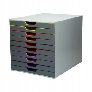 Durable Pojemnik 10 Szufladami Variocolor 761027