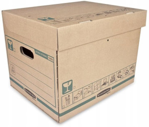 Pudło Extra Stong Fellowes średnie do 35 kg