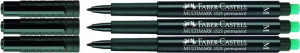 Marker foliopis Multimark Faber-Castell czarny x3
