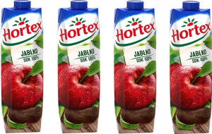 Sok jabłkowy Hortex karton 4l